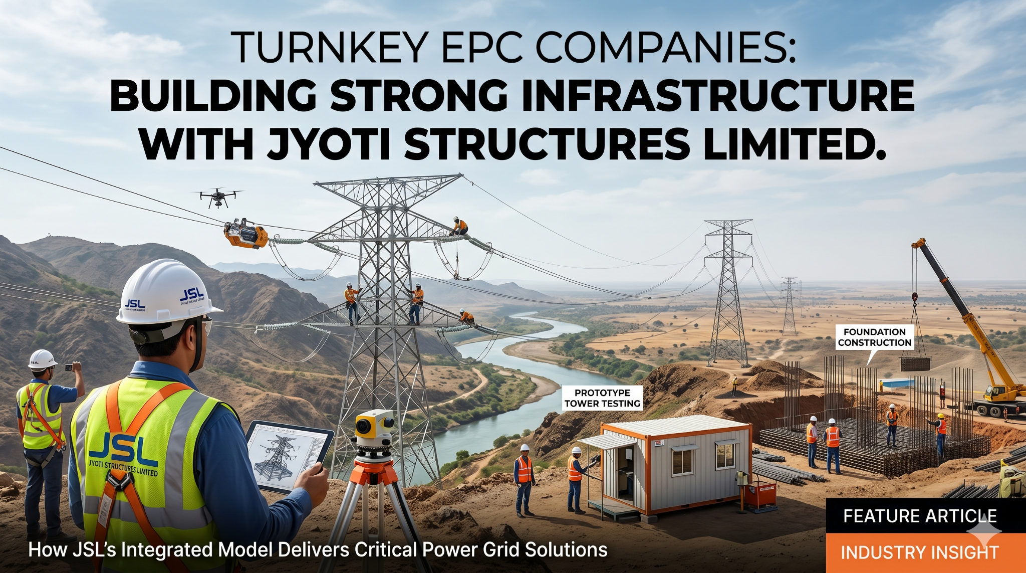 Turnkey EPC Companies: Building Strong Infrastructure with Jyoti Structures Limited
