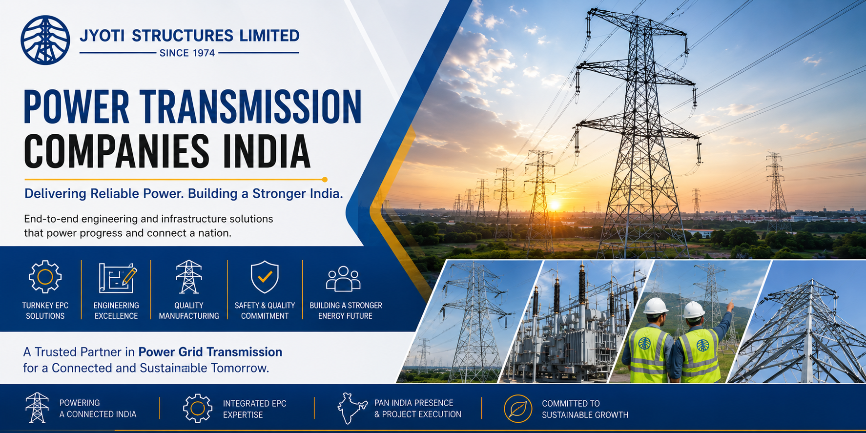 Power Transmission Companies India