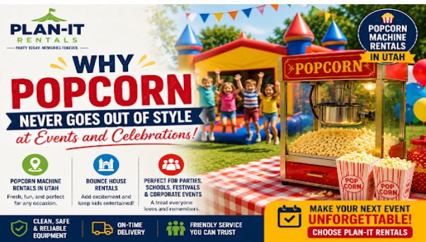 Why Popcorn Never Goes Out of Style at Events and Celebrations